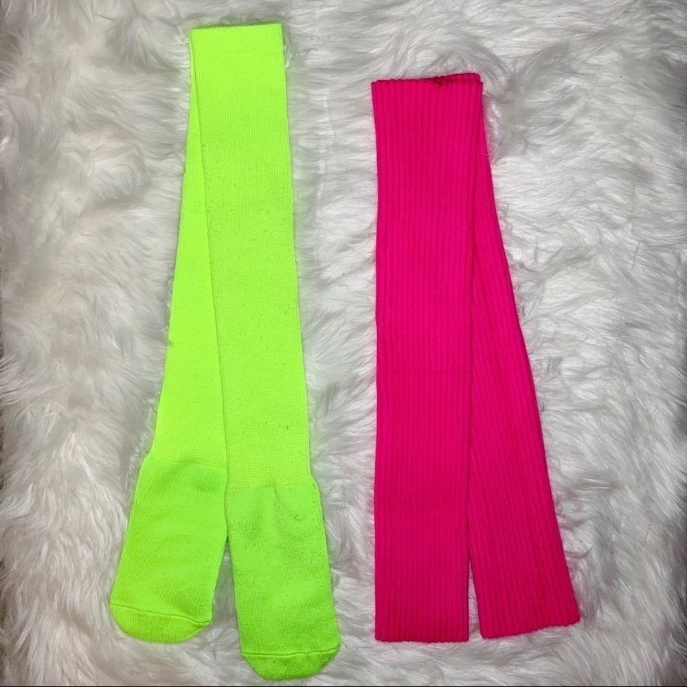 80’s bundle pack leg warmers/thigh/knee high socks